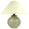 Lampe de Bureau en Céramique Vernie de Edgar Aubry, Belgique, 1930s 1