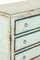 Spanische Truhe in Enteneiblau, 19. Jh. 7