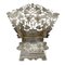 Salero ruso de plata en forma de trono de Mikhail Goloshchanov, Moscú, década de 1890, Imagen 2