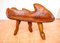 Skulpturale Statement Bank aus Teak, 1970 13