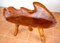 Skulpturale Statement Bank aus Teak, 1970 25
