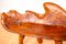 Skulpturale Statement Bank aus Teak, 1970 17