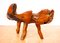 Skulpturale Statement Bank aus Teak, 1970 14