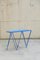 Giraffe Console Table with Natural Linoleum Top in Blueberry by &New, Image 2