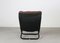 Marcello Cuneo High Backrest Cross Chair in Steel and Brown Fabric from Arflex, 1970s, Image 5