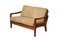 Danish Sofa in Teak Two-Seater by Juul Kristensen Vintage, 1950, Image 1