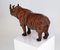 Vintage Leather Covered Model Sculpture of Rhino, 1920s, Image 6