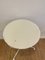 White Iron Pedestal Table, Image 5
