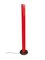 Lampadaire Megaron en Métal Rouge et Noir par G. Frattini pour Artemide, 1980s 6