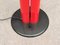 Lampadaire Megaron en Métal Rouge et Noir par G. Frattini pour Artemide, 1980s 4