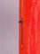 Lampadaire Megaron en Métal Rouge et Noir par G. Frattini pour Artemide, 1980s 7
