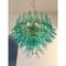 Lámpara de araña Sella Petali Mid-Century de estilo moderno en verde agua de 101 Copenhagen, Imagen 8