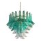 Lámpara de araña Sella Petali Mid-Century de estilo moderno en verde agua de 101 Copenhagen, Imagen 1