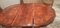 Antique Dining Table in Finely Inlaid Walnut Root, 1960s 3
