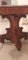 Antique Dining Table in Finely Inlaid Walnut Root, 1960s 13