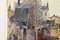 Adrian Van Arkel, Stockholm City Scene, 1960s, Oil on Canvas, Framed, Image 2