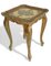18th Century Florentine Rococo Revival Italian Gilt Accent Side Table, 1950s 1