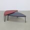 Petalo Couchtische von Charlotte Perriand für Cassina, 1990er, 2er Set 2