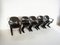 Vintage Kangaroo Chairs by Ernst Moeckl & Siegfried Mehl for Horn Collection, 1960s, Set of 5, Image 13