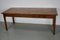 19th Century Rustic Farmhouse French Elm Dining Table 2