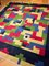 Vintage Teppich aus Baumwolle & Wolle, 1980 2