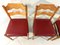 Razor Dining Chairs attributed to Henning Kjærnulf, Denmark, 1960s, Set of 4, Image 10