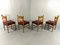 Razor Dining Chairs attributed to Henning Kjærnulf, Denmark, 1960s, Set of 4, Image 7