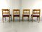 Razor Dining Chairs attributed to Henning Kjærnulf, Denmark, 1960s, Set of 4, Image 9
