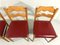 Razor Dining Chairs attributed to Henning Kjærnulf, Denmark, 1960s, Set of 4, Image 11