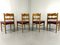 Razor Dining Chairs attributed to Henning Kjærnulf, Denmark, 1960s, Set of 4, Image 8
