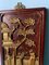 Qing Dynasty Chinese Wooden Panel with Raised Figures Gold Leaf (n.2), 1890s 4
