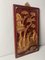 Qing Dynasty Chinese Wooden Panel with Raised Figures Gold Leaf (n.2), 1890s 2