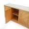 Rattan and Marble Sideboard by Achille Ripamonti, 1980s 12