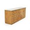 Rattan and Marble Sideboard by Achille Ripamonti, 1980s 2