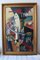 Mid-Century Modern Composition, Oil Painting, 1950s, Framed, Image 1