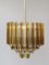 Lustre Trilobe avec 7 Lampes par Paolo Venini pour Venini, 1970s 3