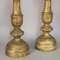 Bougeoirs Baroques Antiques en Bois, Set de 2 7