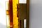 Stacked Glass and Brass Wall Sconce by Svend Aage Holm Sørensen, 1960s 8