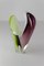 Mid-Century Coquille Glasvase von Paul Kedelv für Flygsfors, Schweden, 1950er 5