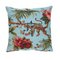 Tropical Monkey Blue Tapestry Cushion with Filler by Hines of Oxford 1