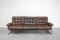 Vintage Leather & Chrome Sofa from Ikea 3