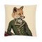 Master Fergus Fox Regular Cushion with Filler by Hines of Oxford 1