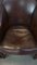 English Cowhide Dining Room Chairs, Set of 4 7