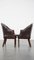 English Cowhide Dining Room Chairs, Set of 4 3