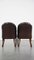 English Cowhide Dining Room Chairs, Set of 4 4