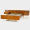 Mid-Century Double Bed in Teak with Nightstands, 1960s 2
