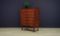 Danish Vintage Teak Veneer Dresser with Six Drawers 4