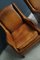 Vintage Dutch Cognac Leather Club Chairs, Set of 2, Image 3