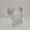 Emaillierte Porzellan Katzenfigur, 19. Jh. von Nao für Lladró, Spanien 7