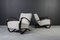 Set of Art Deco Model H269 Armchairs by J. Halabala, 1930s 19